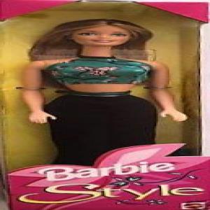 Barbie bald doll head Mattel to